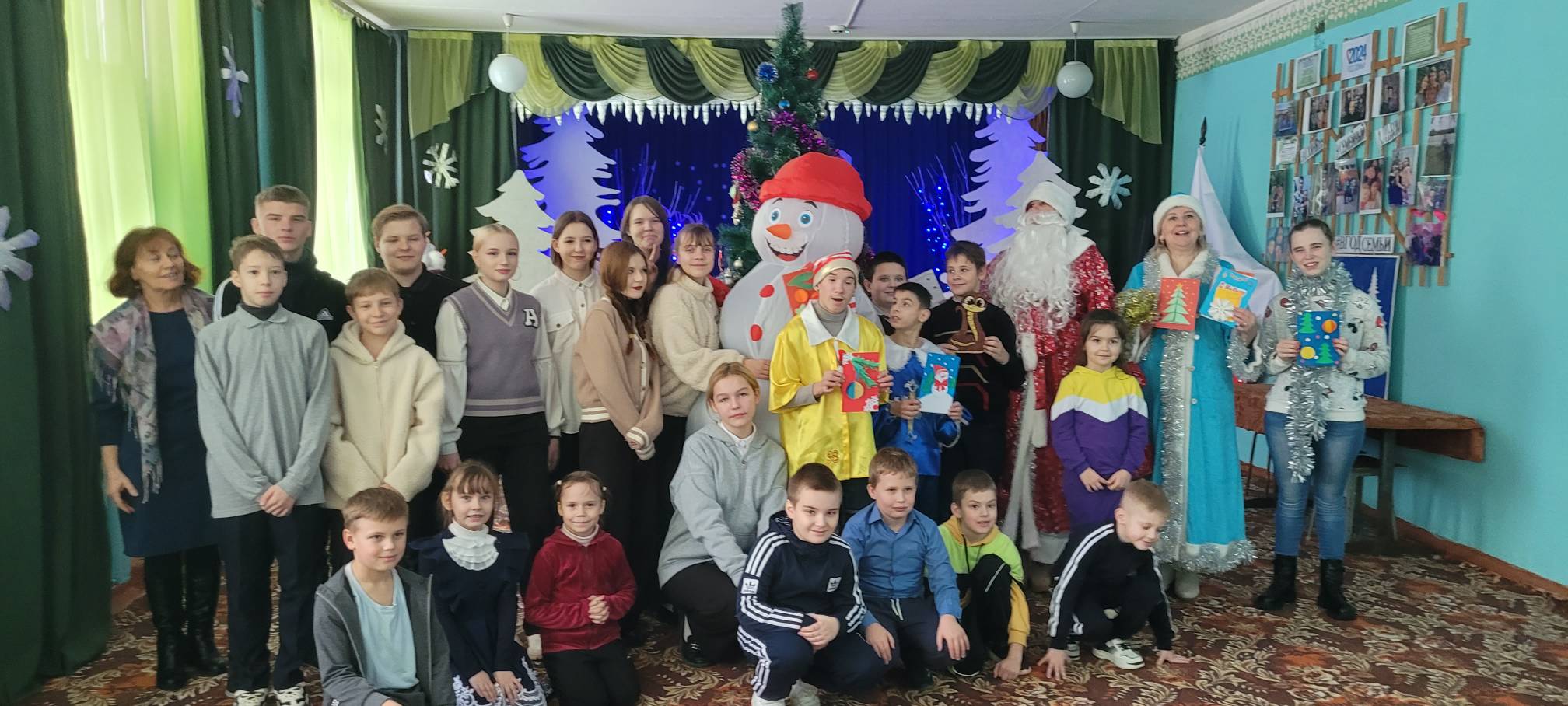 Новогодние встречи.