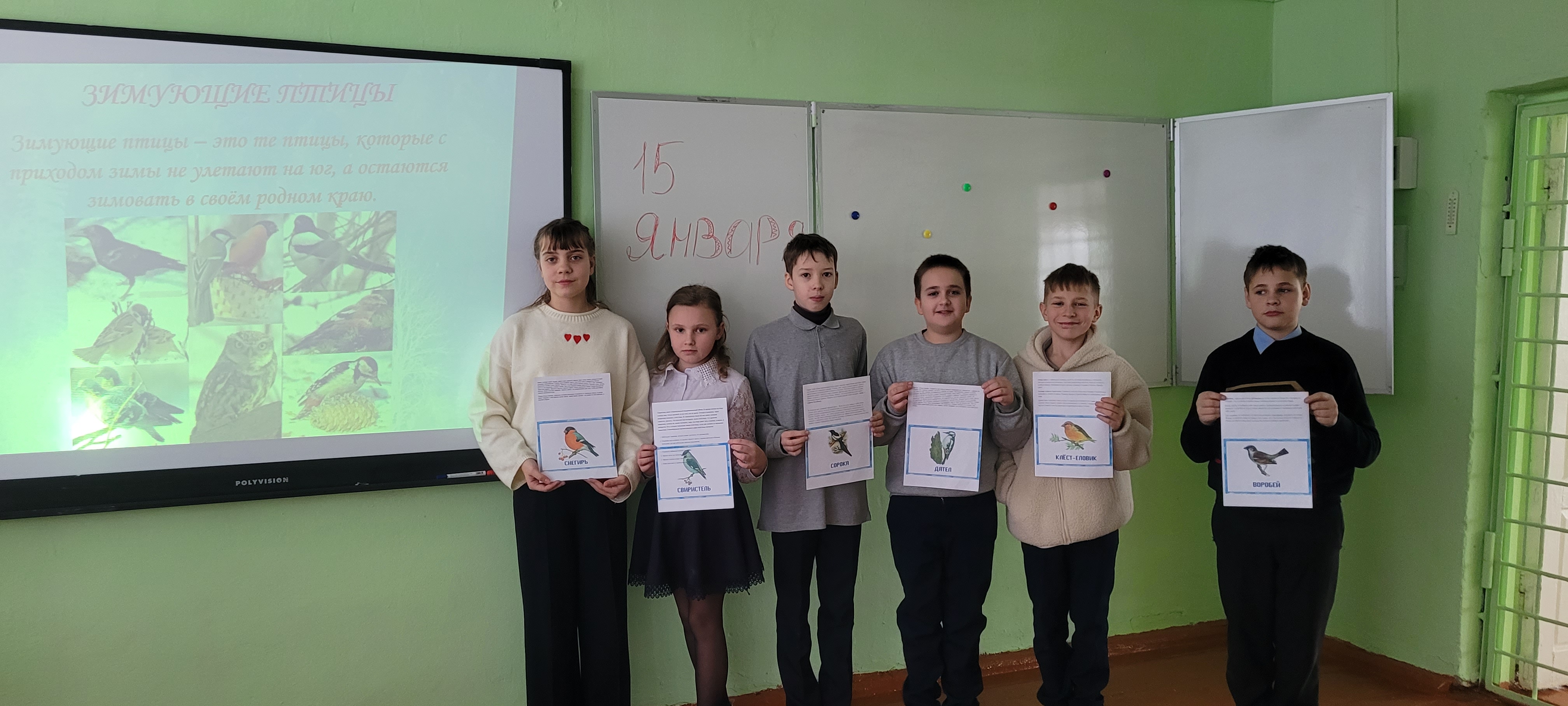 Всероссийский день зимующих птиц.